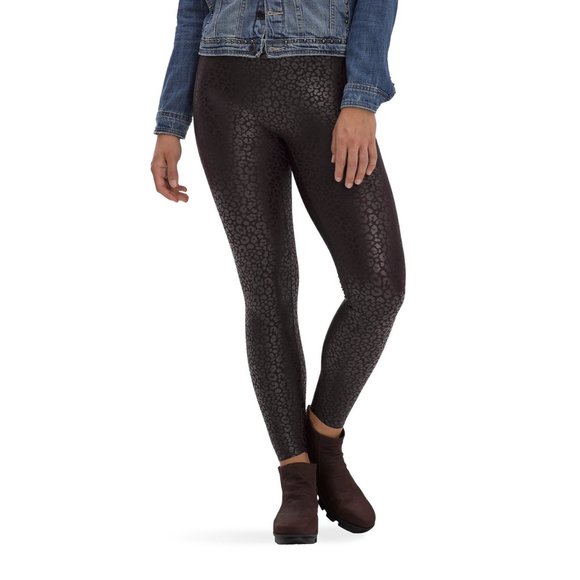 NWT Womens Size Medium HUE Brown Layering Weightless High Rise Leggings - Picture 1 of 2